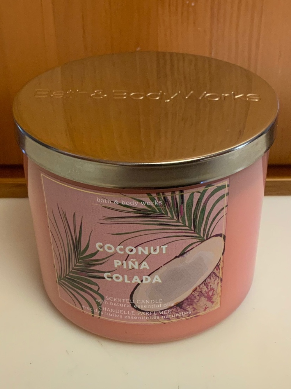 Bath & Body Works ‘Coconut Pina Colada’ 3-Wick Scented Candle- New